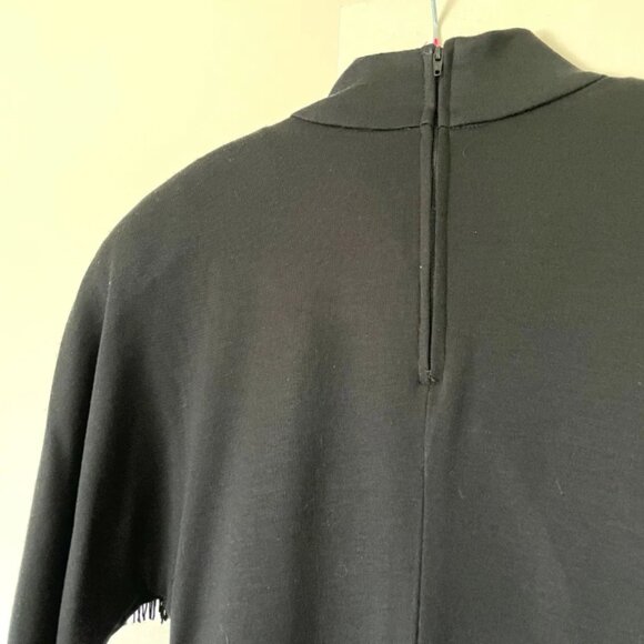 90s Black Western All that Jazz Dress - Picture 4 of 7